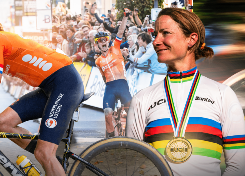 Marianne Vos wins the Gravel World Championship with the help of GRAVAA, despite a flat tyre. Media praise our innovation. Here’s a roundup of the reactions.